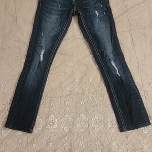 Paris Blues Dark Blue Skinny Jeans